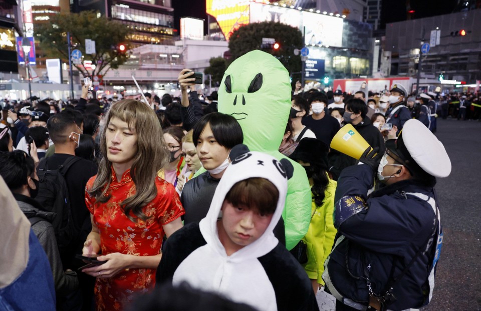 halloween banned in shibuya